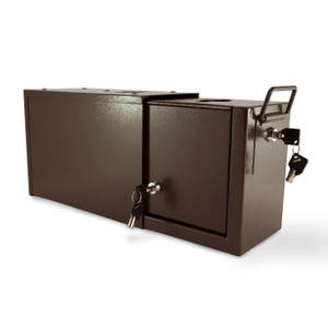 Poker Drop Box: Slimline with Shield, Locks and Keys
