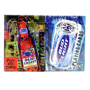 Playing Cards: Bud Lite Can and Bottle Set