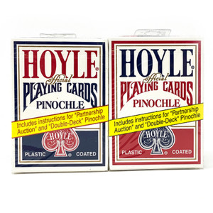 Hoyle Shellback Pinochle Playing Cards Jumbo Index Hoyle Shellback Pinochle Playing Cards Jumbo Index