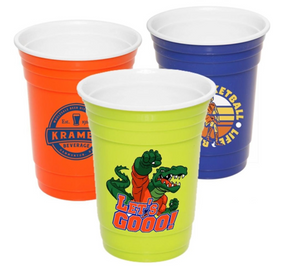 Reusable 16 oz Solo Style Stadium Cup with Custom Logo Reusable 16 oz Solo Style Stadium Cup with Custom Logo