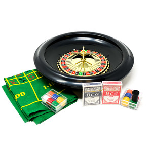 Roulette Wheel Set: 16 in. Plastic Wheel and Accessories Roulette Wheel Set: 16 in. Plastic Wheel and Accessories