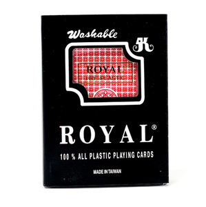 Royal Plastic Playing Cards: Wide, Regular Index (Come in 2 Single Deck Plastic Cases) Royal Plastic Playing Cards: Wide, Regular Index (Come in 2 Single Deck Plastic Cases)