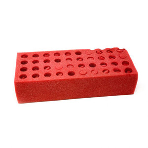 Foam Test Tube Shot Injector Rack - Hold 12 Test Tubes Foam Test Tube Shot Injector Rack - Hold 12 Test Tubes