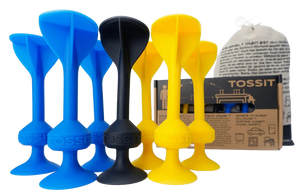 Toss It Dart Set - Blue / Yellow Toss It Dart Set - Blue / Yellow