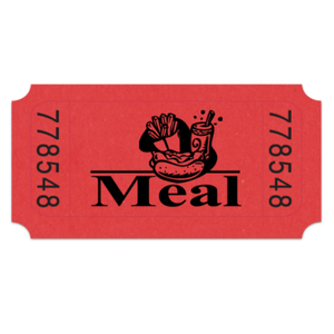 Meal Ticket - Single Roll