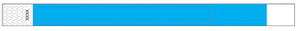 Tyvek 3/4" Solid Wristbands, Blue (500 Wristbands per box) Tyvek 3/4" Solid Wristbands, Blue (500 Wristbands per box)