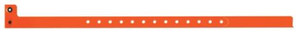 Day Glow Orange 1/2" Plastic Wristband Day Glow Orange 1/2" Plastic Wristband