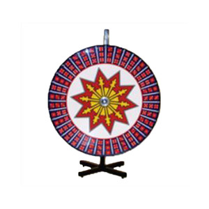 42" Big 6 Dice Wheel with Table Stand 42" Big 6 Dice Wheel with Table Stand