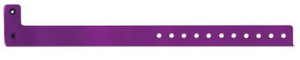 Vinyl 3/4" Colored Wristbands with Plastic Snap, Amazing Grape (500 per box) Vinyl 3/4" Colored Wristbands with Plastic Snap, Amazing Grape (500 per box)