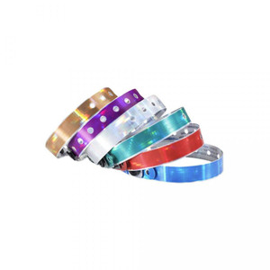 Tri-Laminate 1/2" Kaleidoscope Wristbands Tri-Laminate 1/2" Kaleidoscope Wristbands