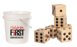 Custom Giant Dice Yardzee / Farkle Set Custom Giant Dice Yardzee / Farkle Set