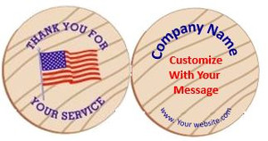 Thank a Vet Wooden Nickel Thank a Vet Wooden Nickel