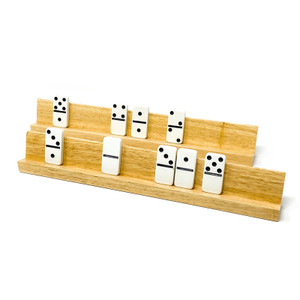 Domino Racks: Domino All Wood Racks - Set of 4 Domino Racks: Domino All Wood Racks - Set of 4