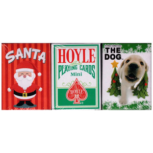 Mini Holiday Playing Cards - 3 Deck Set