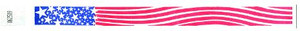 Tyvek 3/4" 2 Color Designer, Patriotic Red/Blue (500 per box) Tyvek 3/4" 2 Color Designer, Patriotic Red/Blue (500 per box)