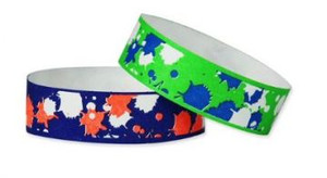 Tyvek 3/4" Paintball Wristband - 500 per box Tyvek 3/4" Paintball Wristband - 500 per box
