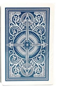 Kem Arrow Blue Poker Size Regular Index Kem Arrow Blue Poker Size Regular Index
