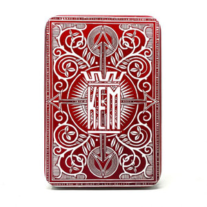 Kem Collector's Card Tin - Red Kem Collector's Card Tin - Red