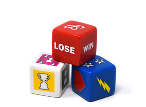 5/8" Full Color Opaque Custom Dice