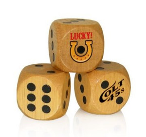 1" Custom Wood Dice (20mm), Round Corner 1" Custom Wood Dice (20mm), Round Corner