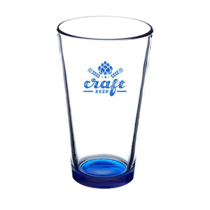 16 oz Pint Glass with Glow Bottom 16 oz Pint Glass with Glow Bottom