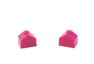 Monopoly Style Houses/Game Pieces, Pink (per 1,000 Pieces) Monopoly Style Houses/Game Pieces, Pink (per 1,000 Pieces)