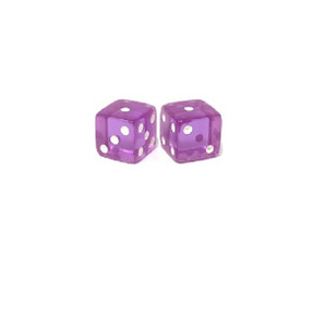 16mm Purple Transparent Dice 16mm Purple Transparent Dice