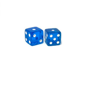 5/8 (16mm) Blue Transparent Dice 5/8 (16mm) Blue Transparent Dice