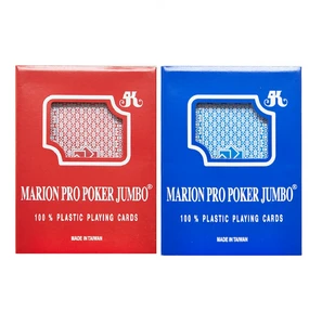 Marion Red Blue Poker Jumbo Index