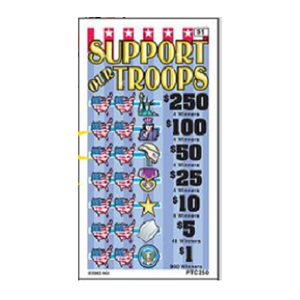Support Our Troops Pull Tab
