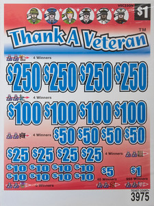 Thank A Vet Pull Tab