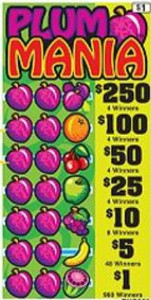 Plum Mania Pull Tab