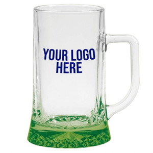 14 oz Glass Mug with Glow Bottom 14 oz Glass Mug with Glow Bottom
