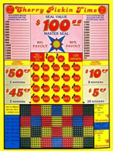 Cherry Pickin Time Punchboard