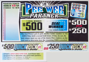Pee Wee Partner Seal Card