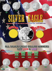 Silver Eagle Coin  Board