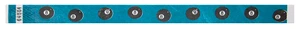 Tyvek Teal with 8Balls Wristband