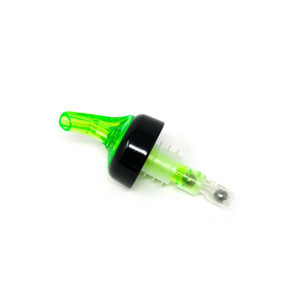 Precision Pourers: Acrylic, 1.25 oz, Shamrock Green with Collars (per Dozen)