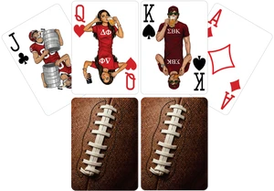 College Playing Cards - 2 Deck Set