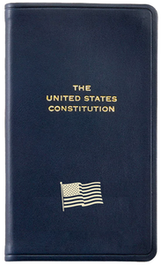 Pocket Size United States Constitution - Flag