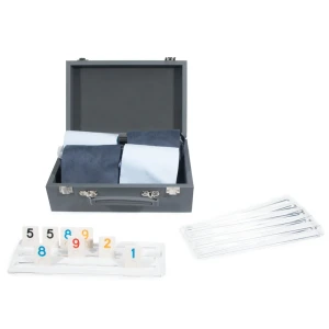 Travel Rummikub Steel Gray