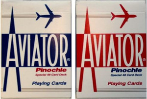 Aviator Pinochle Playing Cards - per Case Aviator Pinochle Playing Cards - per Case