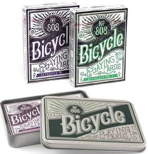 Bicycle Autocycle No 1 - Green and Purple 2 Deck Set Bicycle Autocycle No 1 - Green and Purple 2 Deck Set