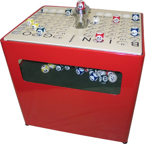 Table Top Bingo Blower: Big Red Table Top Electric Bingo Blower (#161212). Table Top Bingo Blower: Big Red Table Top Electric Bingo Blower (#161212).