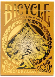 Bicycle Dragon Playing Cards, Gold Back Design Bicycle Dragon Playing Cards, Gold Back Design