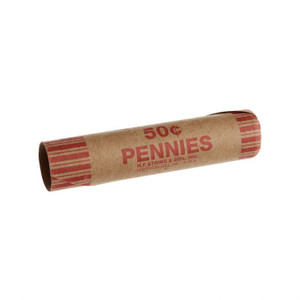Preformed Coin Wrappers for PENNIES. Come 1000 Coin Preformed Wrapper to a box. Heavy duty kraft pap Preformed Coin Wrappers for PENNIES. Come 1000 Coin Preformed Wrapper to a box. Heavy duty kraft pap