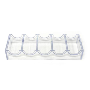 Acrylic Chip Rack: Chip Rack (Horizontal), Kardwell Mold. Holds 100 8g or 10.5g chips. Acrylic Chip Rack: Chip Rack (Horizontal), Kardwell Mold. Holds 100 8g or 10.5g chips.