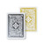 New - Copag Legacy Plastic Playing Cards: Wide, Super Index, Black/Gold