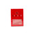 Gemaco Plastic Cards: Compass, Wide Size, Regular Index, Blue and Red Set � Seconds (non-returnabl
