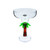 Palm Tree Margarita Glass
